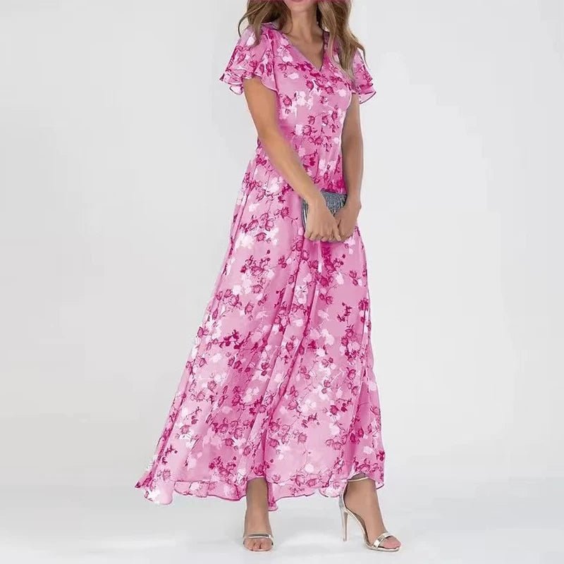 Zonia – Flowy Flatters Silhouette Dress