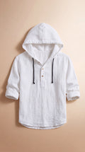 Luca | Premium Linen Hoodie