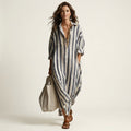 Carra | Long Striped Dress