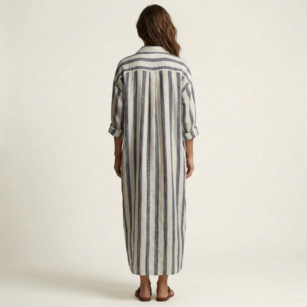 Carra | Long Striped Dress
