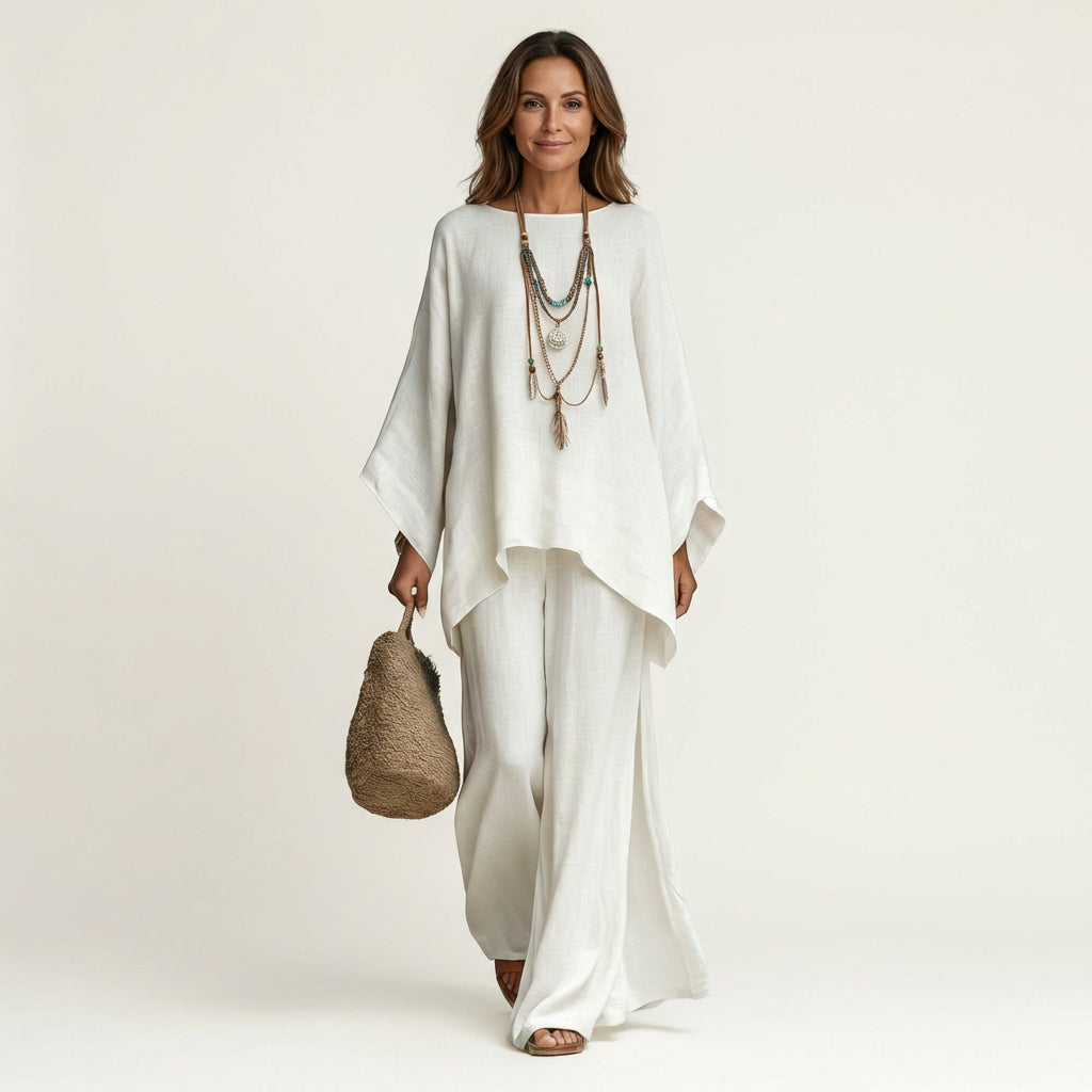 Majolie | Boho Linen Blend Set