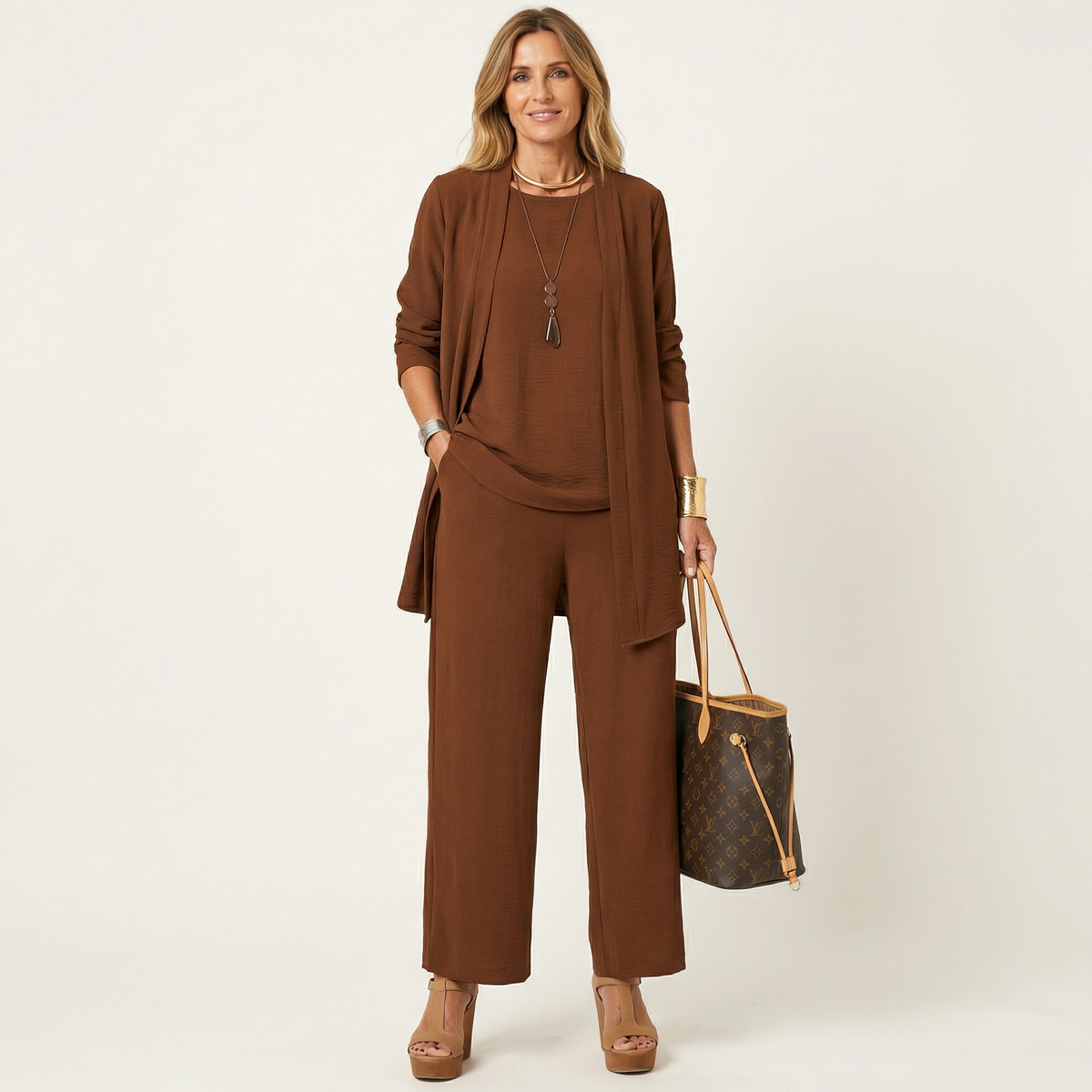 Vivienne | Minimalist Three-Piece Set