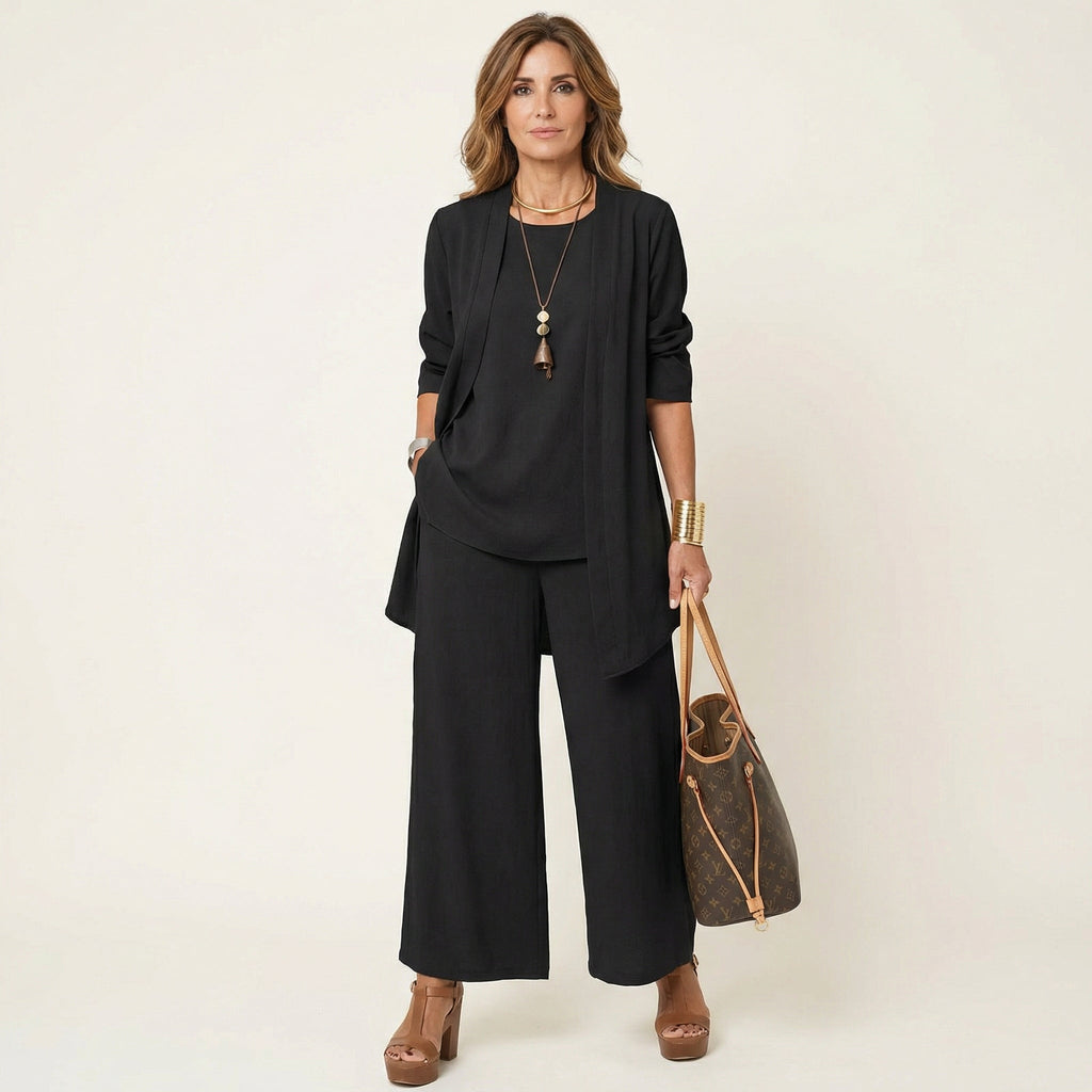 Vivienne | Completo tre pezzi minimalista