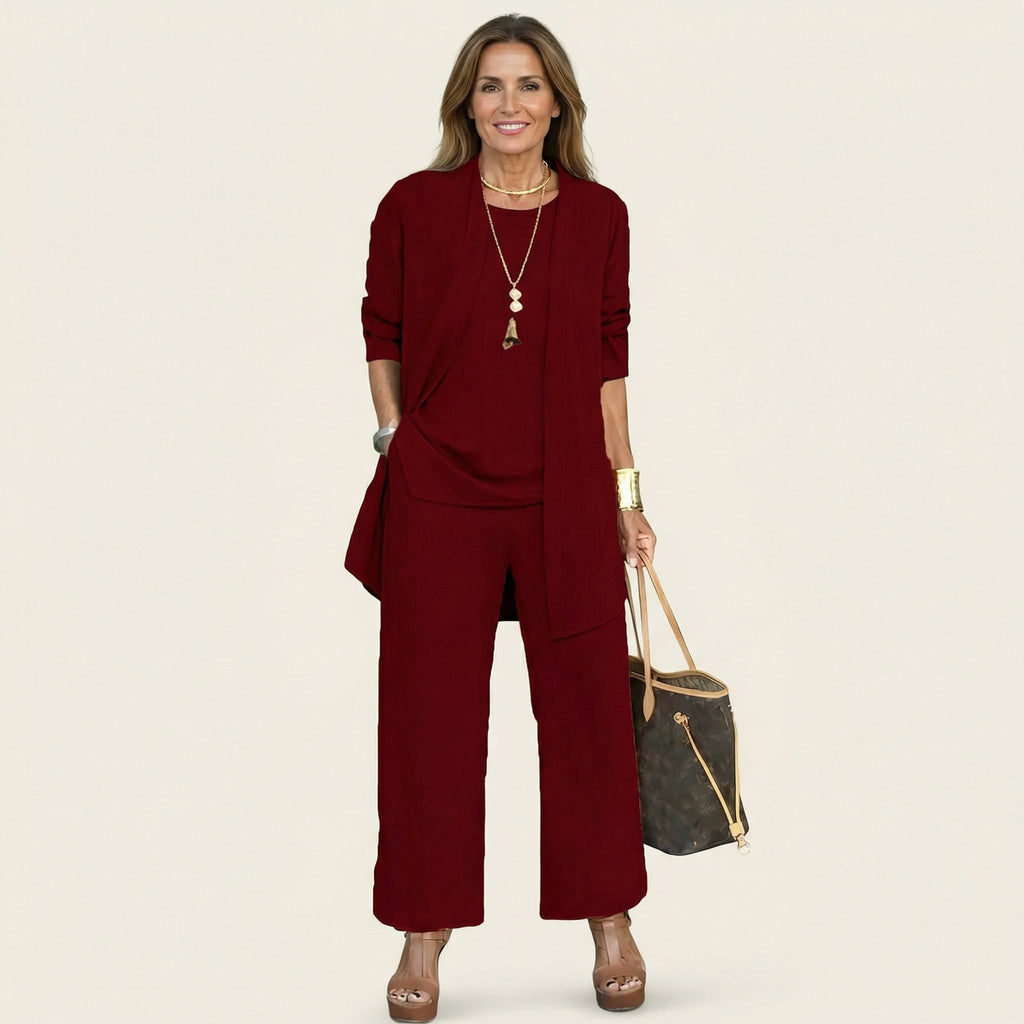 Vivienne | Completo tre pezzi minimalista