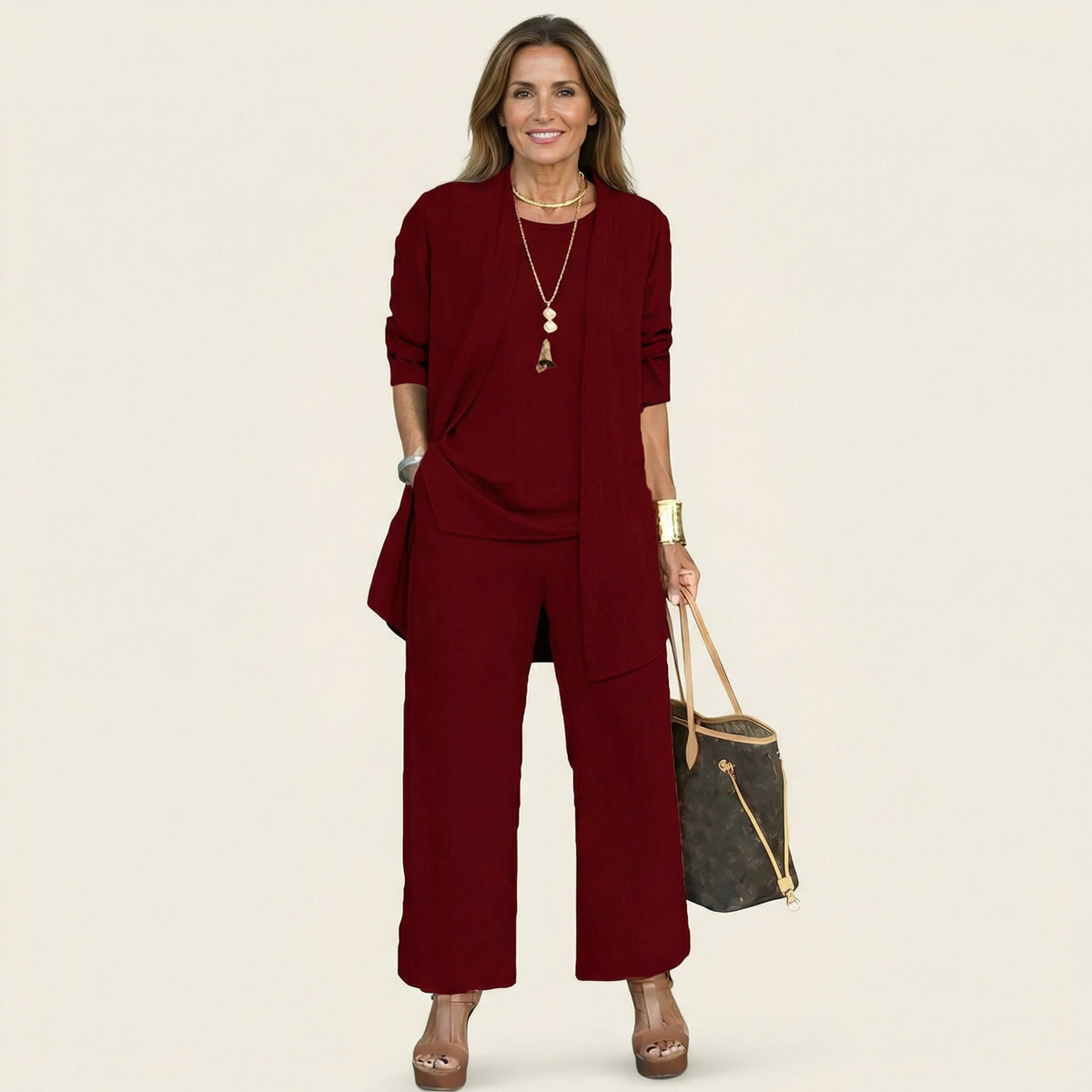 Vivienne | Minimalist Three-Piece Set