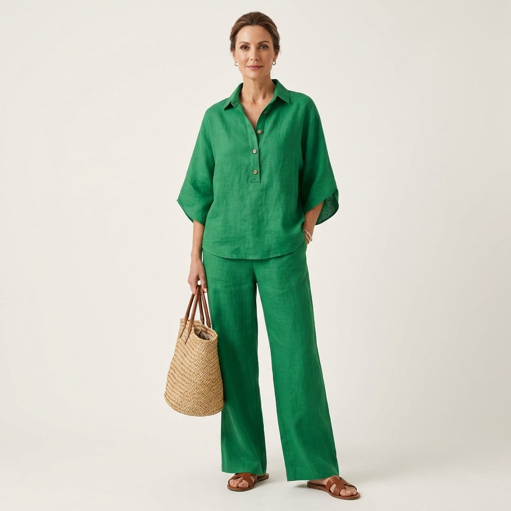 Zerah | Two-piece linen set