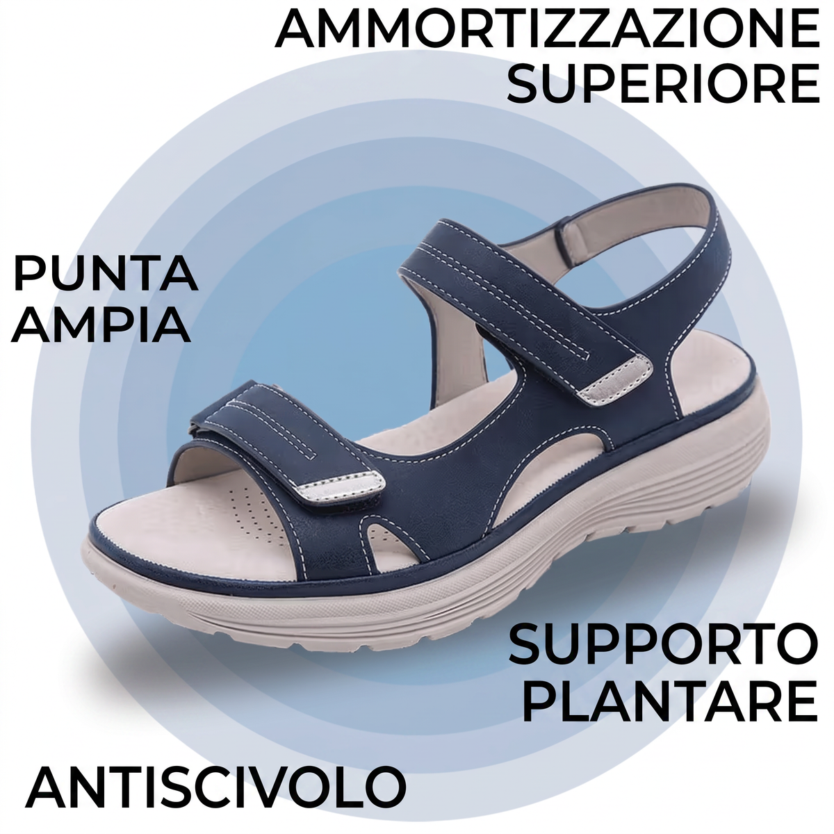Soline Orthopaedic Antiscivolo Sandals
