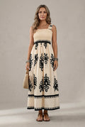 Martina | Artistic Print Maxi Dress