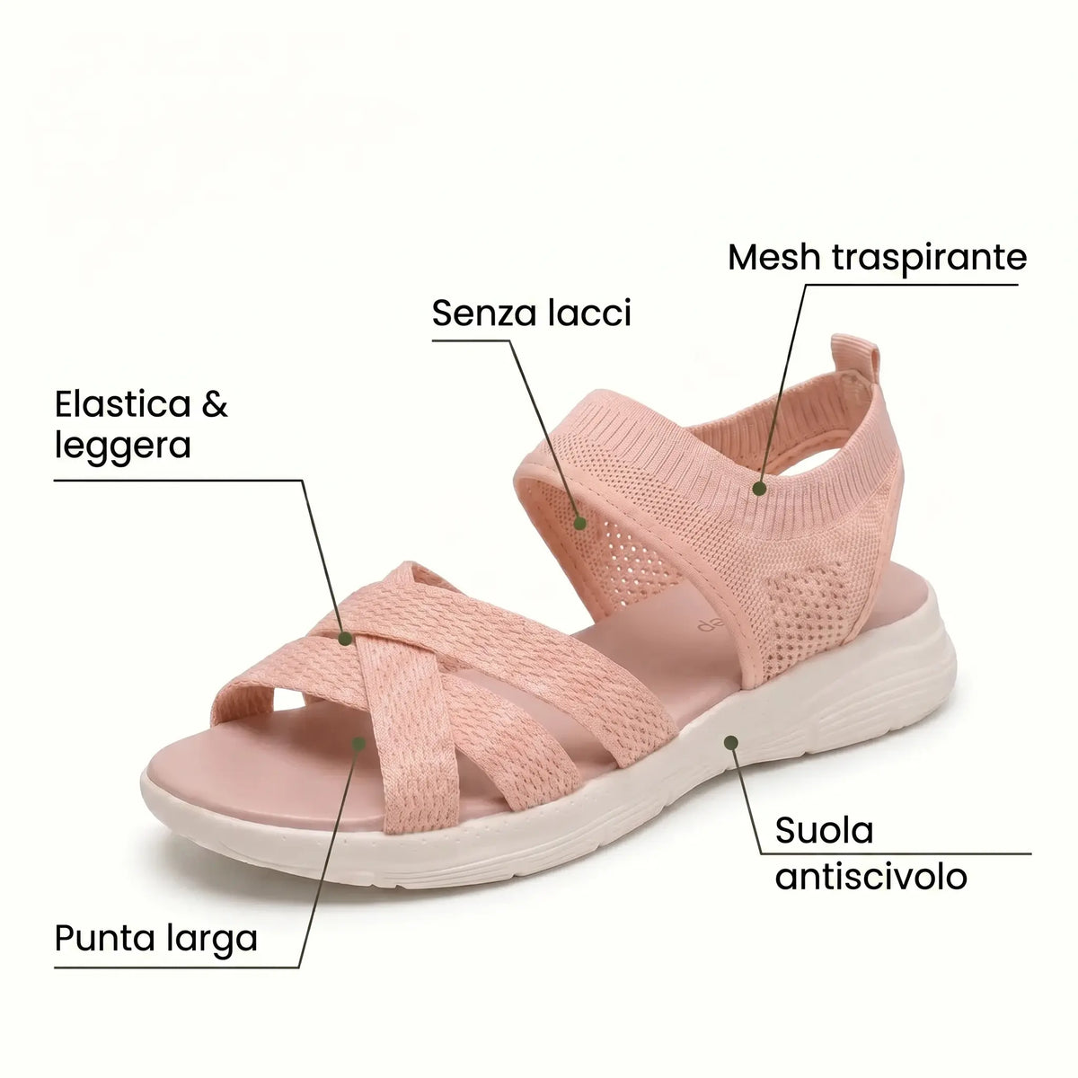 ErgoLina Orthopaedic Comfort Sandals