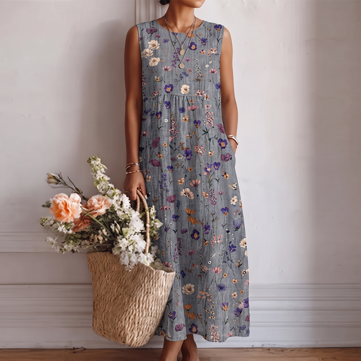 Saga | Midi Day Dress