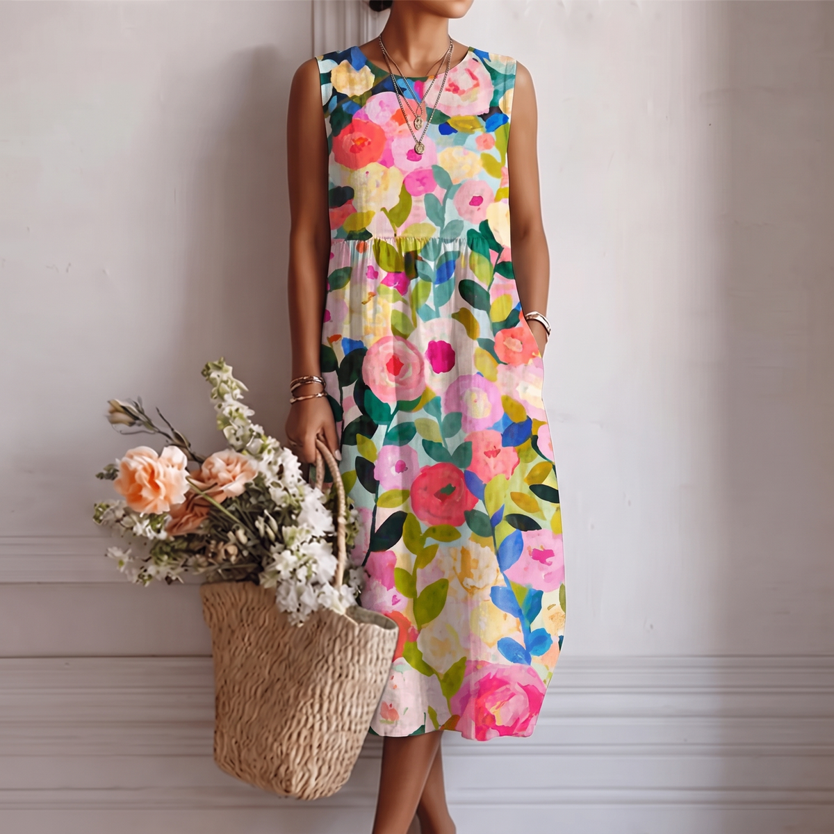 Nanna | Midi Day Dress