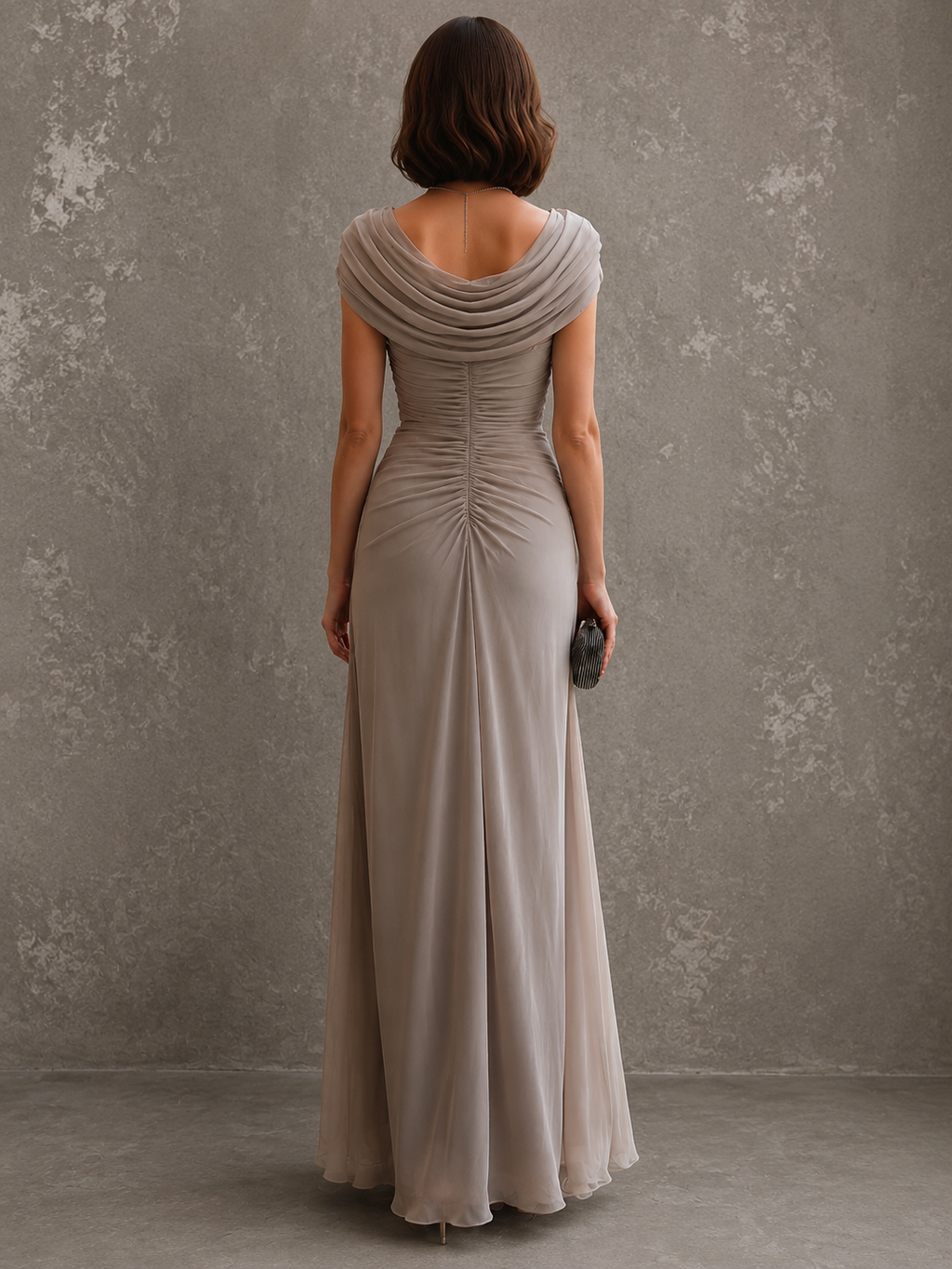 Isabella | Long Pleated Dress