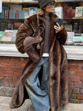 Giuliana | Long Winter in Faux Fur Coat