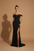 Maxi Elegant Aura Dress – Black