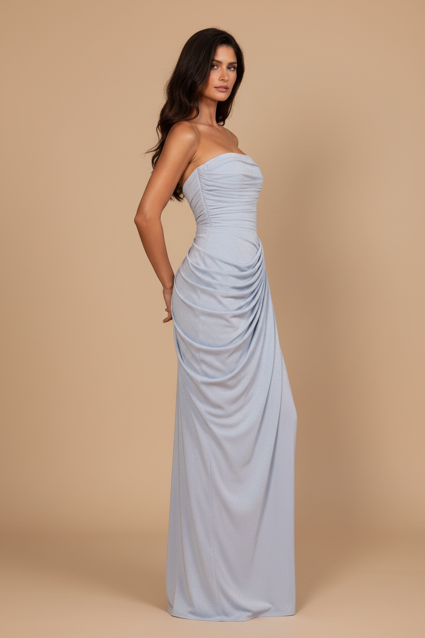 Aurea™ Sculpt Dress – Sky Blue Ghiaccio