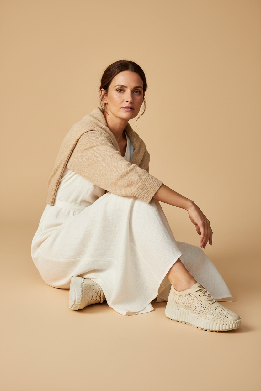 Aurea Flex Sneaker | Lightweight Minimalist Comfort