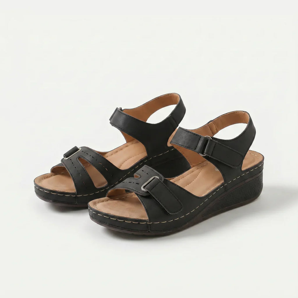 Sandy Orthopaedic Comodi Sandals with Zeppa