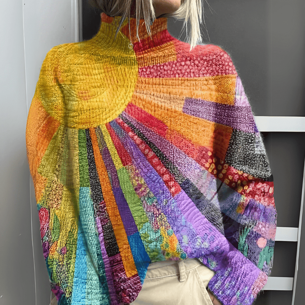 Vania | Elegant Sweater with Turtleneck for Look Refined