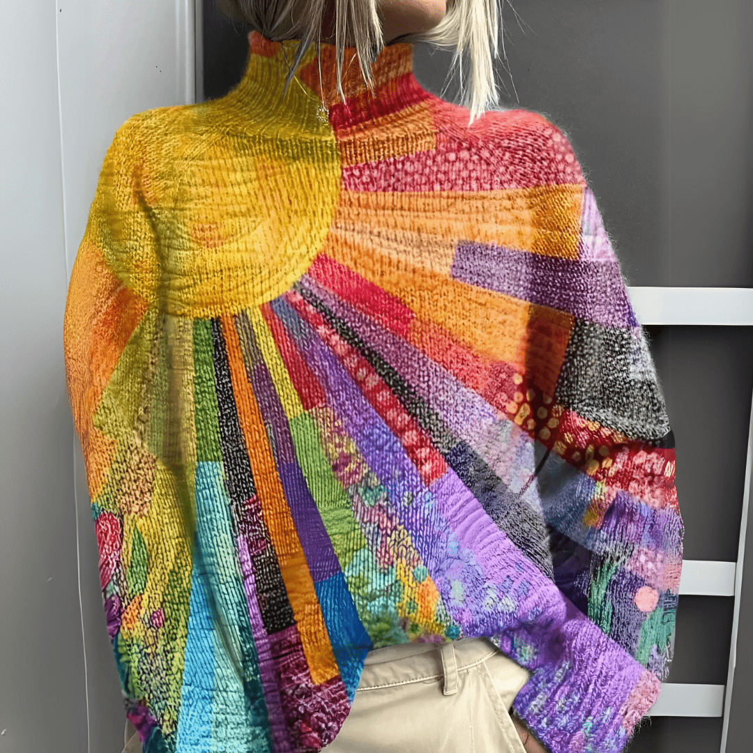 Vania | Elegant high-neck sweater for a sophisticated look