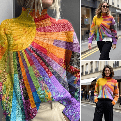 Vania | Elegant high-neck sweater for a sophisticated look