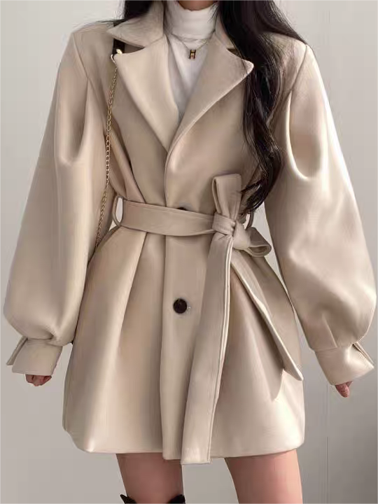 Lisa | Coat Dress with Belt