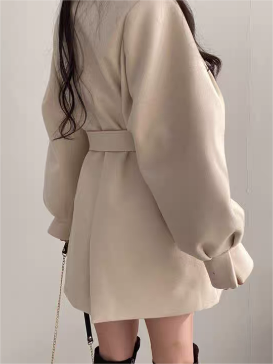 Lisa | Coat Dress with Belt