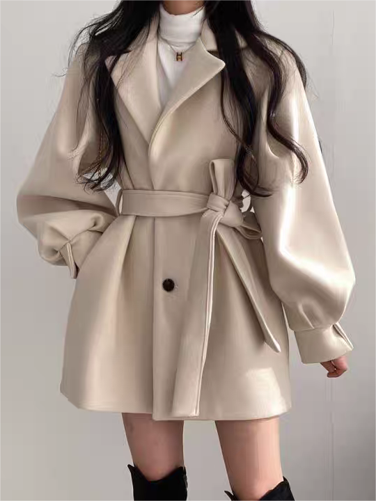Lisa | Coat Dress with Belt