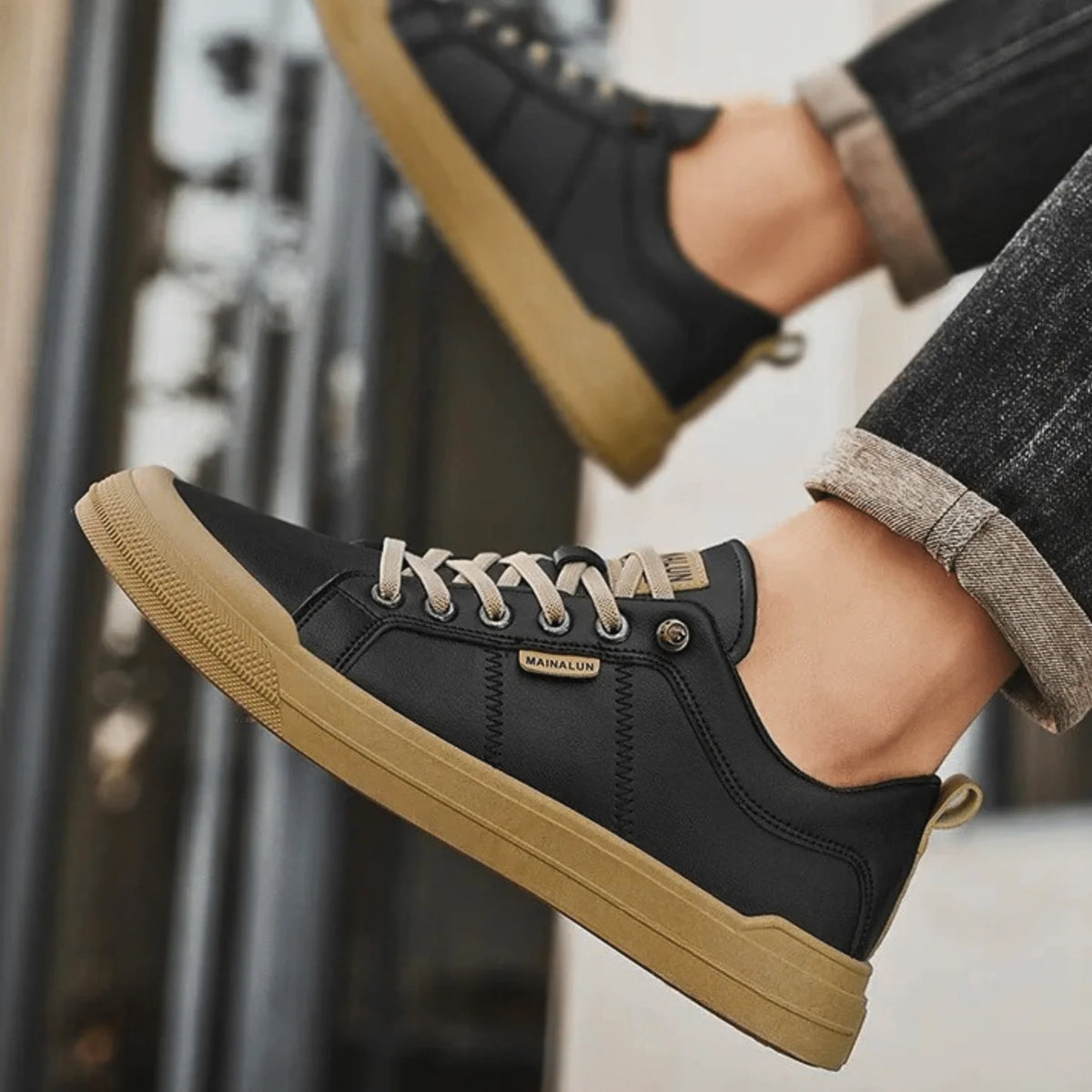 HARRINGTON™ | Classic Leather Sneakers