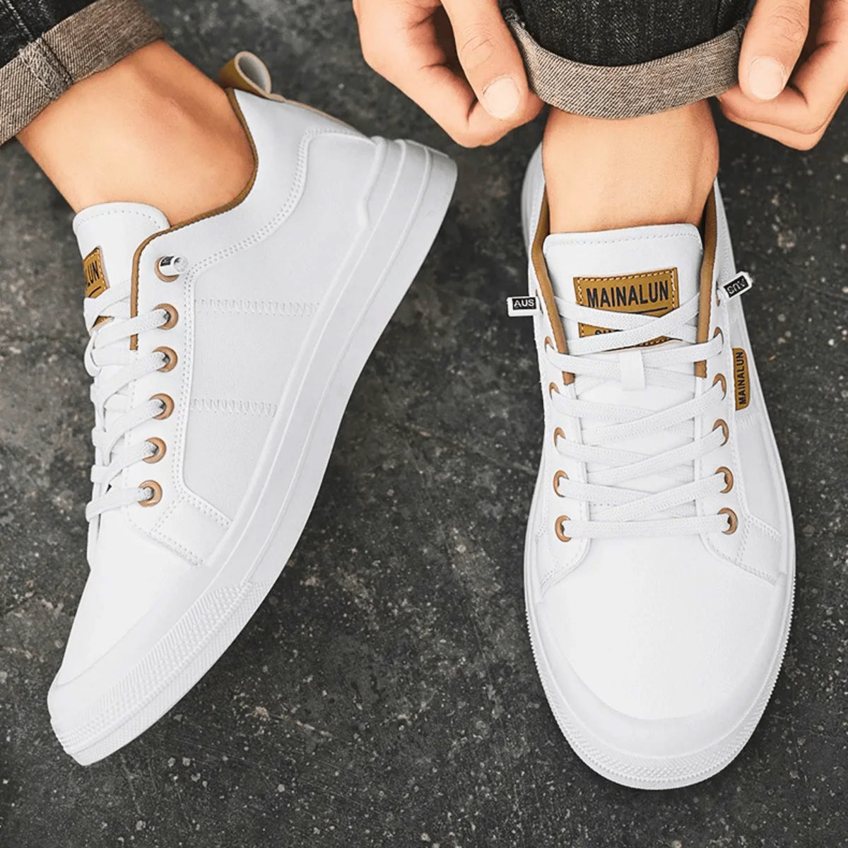 HARRINGTON™ | Classic Leather Sneakers