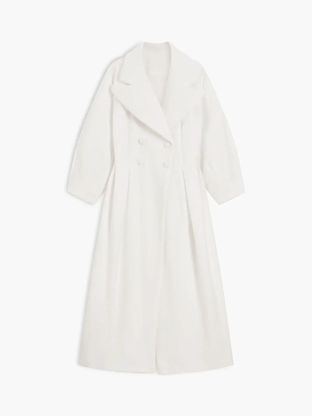 Giacinta | Long Tailored Double-Breasted Coat