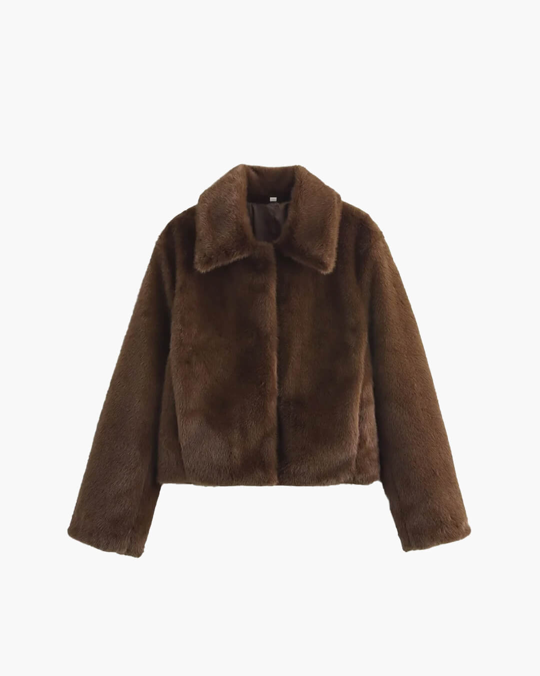 Orfea | D'Effect in Faux Fur Brown Jacket