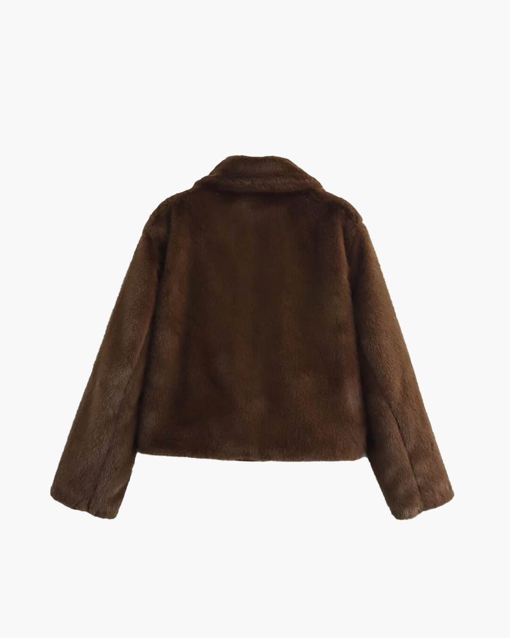 Orfea | D'Effect in Faux Fur Brown Jacket